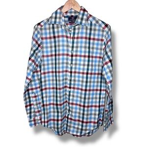 Vineyard Vines Men's Plaid Button Down Murray Slim Fit Cotton Shirt Preppy